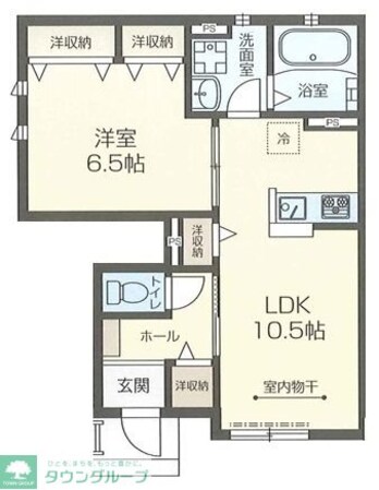 カーサ・ミライトの物件間取画像